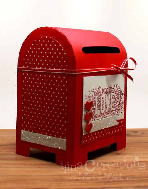 Diy Valentine's Mailbox, Mail Color, Diy Valentines Box, Kids Valentine Boxes, Valentine Card Box, Diy Mailbox, Valentine Mailbox, Color My World, Love Mail