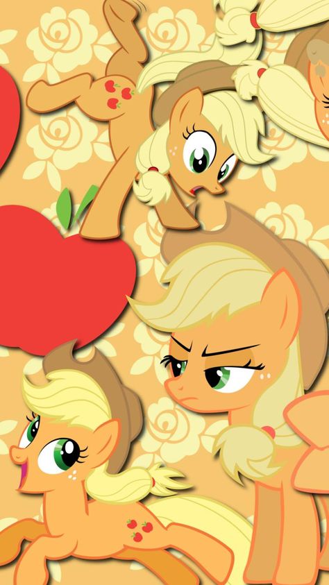 My Little Pony Wallpaper 62 Little Pony Wallpaper, Applejack Mlp, Mlp Cutie Marks, My Little Pony Figures, Pony Wallpaper, My Little Pony Applejack, Baby Pony, My Little Pony Poster, Apple Jack