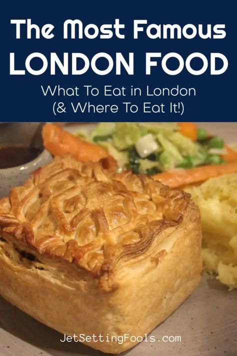 Famous London Food: What To Eat in London (and Where To Eat It!) - Jetsetting Fools Affordable Restaurants In London, Best Indian Food In London, Best Sunday Roast In London, London Food Bucket List, What To Eat In London, London Food Guide, Food Places In London, Best Food In London, Gluten Free London