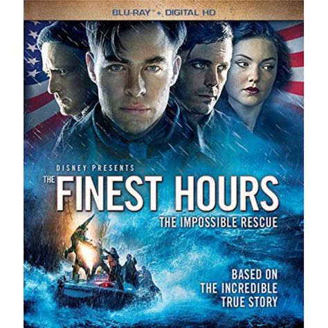 The Finest Hours (Blu-ray) - Walmart.com The Finest Hours, London Has Fallen, The Incredible True Story, Disney Presents, Star Trek Beyond, Library System, Oil Tanker, Disney Gif, Making A Movie