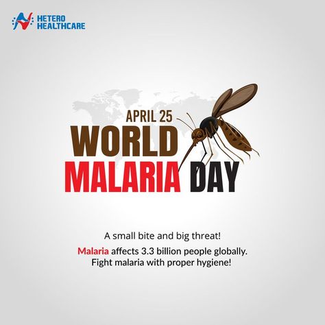 World Malaria Day Poster, World Mosquito Day, World Malaria Day, Annoying People, Proper Hygiene, World Days, Small Bites, This World, Disease