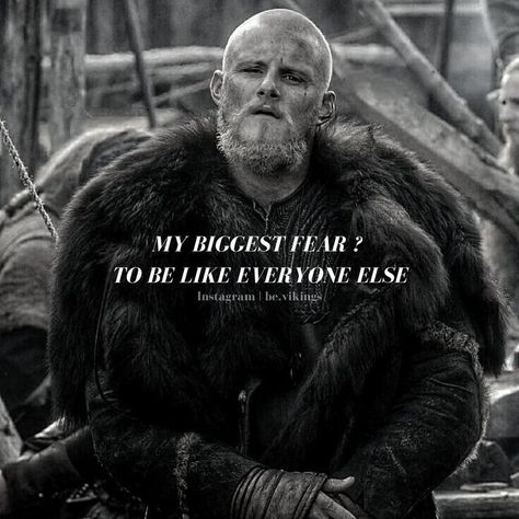 Vikings Bjorn Ironside Wallpaper, Vikings Quotes Ragnar, Viking Photography, Vikings Quotes, Bjorn Vikings, Bjorn Ironside, Mouth Photography, Viking Aesthetic, Military Motivation