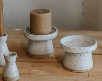 Tall Centerpiece, Candlestick Centerpiece, Pottery Candle, Pottery Form, Cerámica Ideas, Mushroom Design, Pottery Crafts, Diy Pottery, Pottery Classes