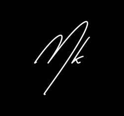 Logo Mk, Handwriting Calligraphy, Idol Life, Cursive Letters, Calligraphy Handwriting, Mixed Feelings Quotes, Mk Logo, Mixed Feelings, M K