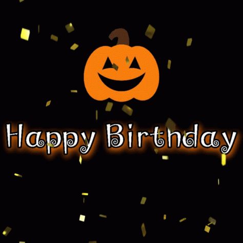 Birthday Halloween Baby GIF - Birthday HalloweenBaby BornOnHalloween - Discover & Share GIFs Happy Halloween Birthday Images, Baby Birthday Wishes, Halloween Baby Birthday, Happy Halloween Birthday, Happy Birthday Pumpkin, Halloween Happy Birthday, Happy Birthday Halloween, Happy Birthday Cards Images, Happy Halloween Gif