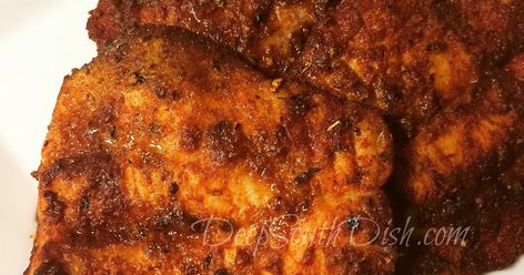 Air Fryer Blackened Catfish Catfish Fillets, Blackening Seasoning, Fried Chicken Livers, Blackened Catfish, Blacken Fish, Catfish Recipes, Deep South Dish, Airfryer Recipes, Biscuit Bread