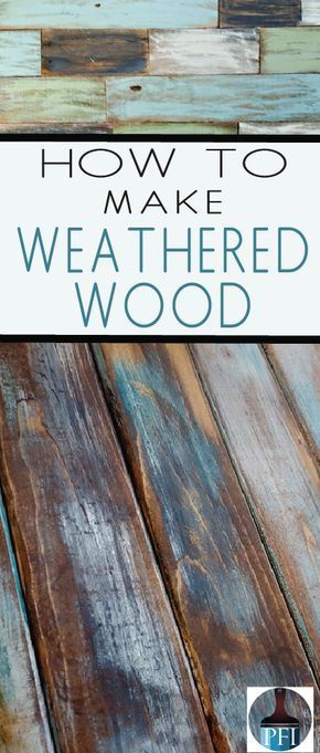 There are several ways to achieve the beautiful weathered wood look, here are 8 techniques that deliver the best results. Distressed Furniture Painting, Diy Holz, Wood Ideas, Hur Man Målar, Distressed Furniture, Into The Woods, Paint Furniture, Weathered Wood, Redo Furniture