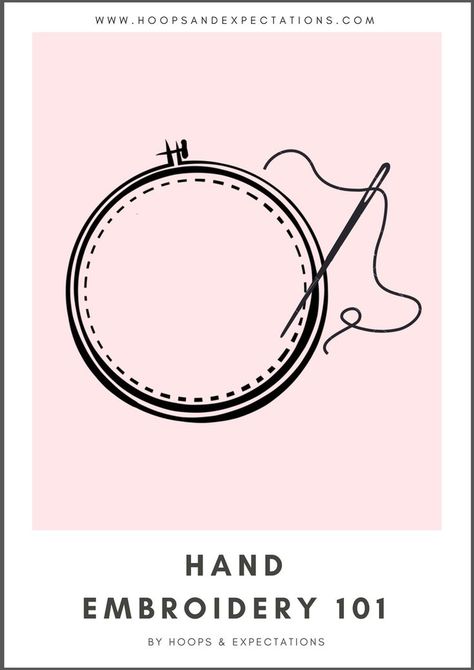 HAND EMBROIDERY 101. Embroidery for beginners. All you need to know about hand embroidery. How to transfer a pattern, stitches tutorial, materials and more Embroidery Beginners, Embroidery 101, Rose Embroidery Pattern, Embroidery Workshop, Diy Embroidery Kit, Embroidery Template, Learn Embroidery, Sewing Stitches, Simple Embroidery