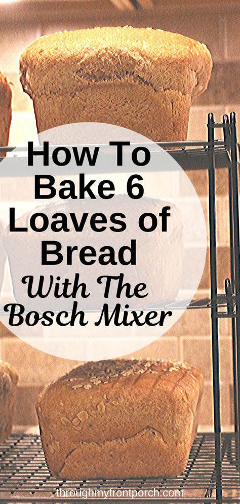 Bosch Bread Recipes, Bosch Mixer Bread Recipes, Bosch Mixer Recipes, Bosch Recipes, Home Baked Bread, Brown Bread Recipe, Bosch Mixer, Cafe Recipes, Honey Wheat Bread