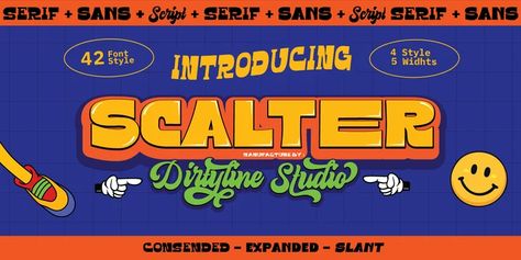 Scalter Font | Webfont & Desktop | MyFonts Banners Music, Beauty Salon Business Cards, Free Typeface, Business Fonts, Cool Signatures, Salon Business Cards, Poster Fonts, Cute Laptop Wallpaper, Professional Fonts