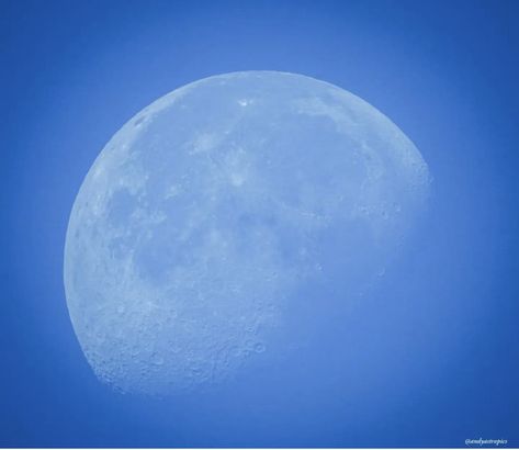 Moon Photography, Beautiful Moon, Blue Aesthetic, Music Art, Shades Of Blue, Electric Blue, Give It To Me, Moon, On Instagram