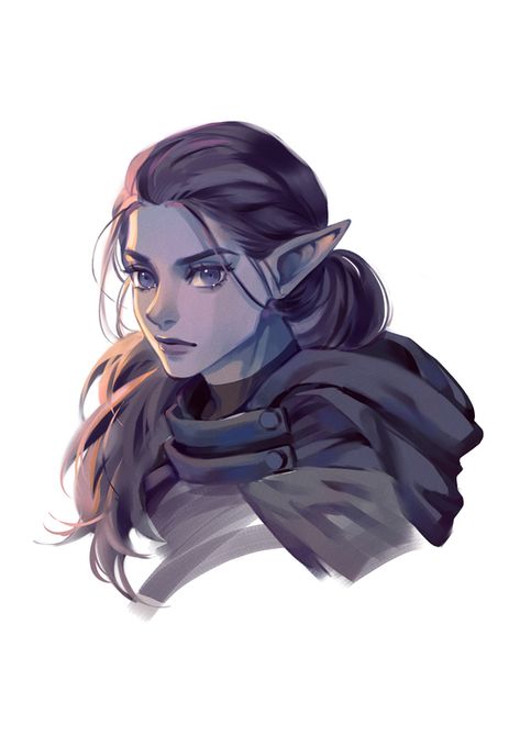 [OC][Art] Zara, Half-Drow Soulknife Rogue (art by DoMyzu) : DnD Soulknife Rogue, Drow Warlock, Half Drow, Dnd Character Art, Dnd Character Ideas, D D Character Ideas, Dark Elf, Oc Art, Dnd Characters