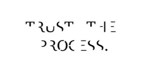 Tattoos About Trusting The Process, Trust Your Soul Tattoo, Reborn Tattoo Symbols, Trust The Process Tattoo Symbol, Trust The Process Tattoo Ideas, Trust Tattoo Ideas, No Risk No Story Tattoo, Enzo Tattoo, Calm Tattoo