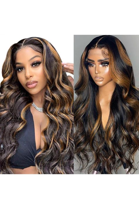 28 Inch Ombre Lace Front Wig Human Hair 1B/30 Body Wave Highlight Lace Front Wigs Human Hair Colored 13x4 Ombre Brown Wig Human Hair 180% Density Glueless HD Lace Frontal Wigs Human Hair Ombre Lace Front Wig, Hd Lace Frontal Wigs, Ombre Lace Front, Wig Ideas, Hd Lace Frontal, Ombre Brown, Ombre Lace, Human Hair Color, Lace Frontal Wigs