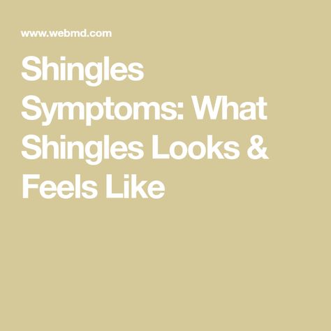 Signs Of Shingles, What Causes Shingles, Shingles Symptoms, Shingles Rash, Types Of Rashes, Neck Exercises, Physical Contact, Menstrual Health, Vision Problems