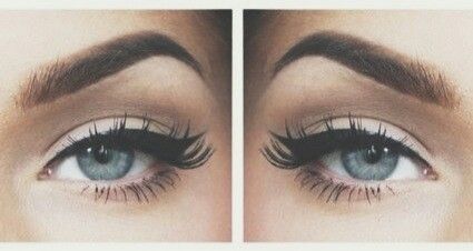 Eye makeup. 2013 Makeup, Eyebrow Beauty, Filling In Eyebrows, Make Up Inspiration, Mascara Facial, Kiss Makeup, Long Lashes, Makeup Goals, Eye Make