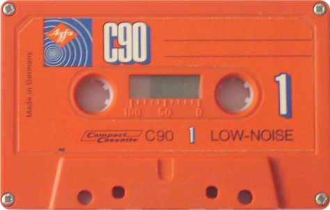 analog audio tape cassette nostalgia - tapedeck.org Cassette Audio, Audio Tape, Rainbow Aesthetic, Orange Walls, Orange You Glad, Orange Aesthetic, Orange Is The New, Orange Is The New Black, Orange Crush