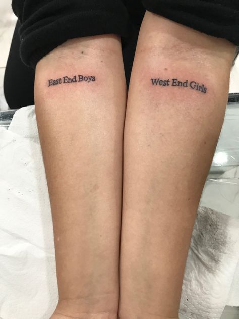 Tattoo,Pet Shop boys West End Girls Aesthetic, The Outsiders Tattoo Ideas, Guy Tattoos, West End Girls, Deez Nuts, Pet Shop Boys, Tutorials Drawing, Boy Tattoos, Stick And Poke