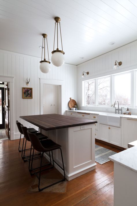 Our Farmhouse Kitchen Reveal! — The Grit and Polish Unique Kitchen Lighting, Kitchen Remodel Budget, Kitchen Watch, Kitchen Budget, Polish Kitchen, Inspiring Kitchens, The Grit And Polish, Villa Renovation, Grit And Polish