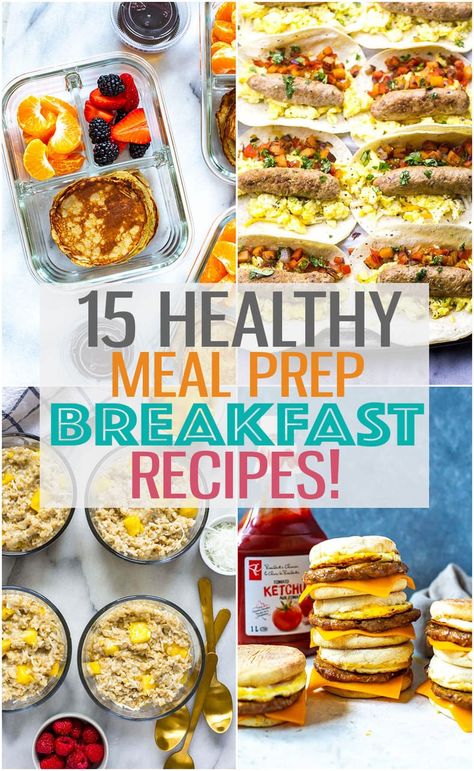 Croissants Breakfast, Breakfast Meal Prep Ideas, Work Breakfast, Healthy Breakfast Meal Prep, Busy Girl, Low Calorie Breakfast, Breakfast Prep, Make Breakfast, Meal Prep Ideas