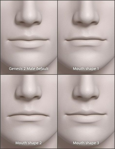 Male Lip Drawing, Mouth Shapes, الفن الرقمي, Mouth Drawing, Lips Drawing, Art Tools Drawing, Drawing Expressions, Sticker Ideas, Figure Drawing Reference