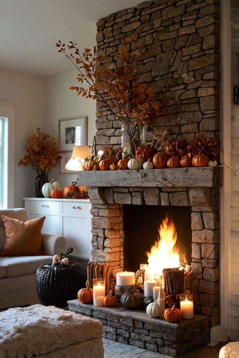 Fall Furniture , Autumn Cozy Fall ,Decor Easy Fall ,
Decor Neutral Fall ,Decor Fall ,Decor Inspiration ,Fall Decor Ideas Fall Mantle Decor Brick Fireplace, Pumpkin Mantle Decor, White Pumpkin Fireplace Mantel, Fireplace Mantel Fall, Cozy Fall Fireplace, Thanksgiving Farmhouse Fireplace, Wallpaper Over Wallpaper, Fall Fireplace Mantel Decor, Fireplace Mantel Decor Ideas