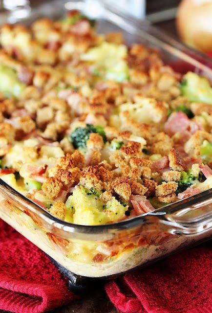 Ham Broccoli Cauliflower Casserole, Leftover Ham Recipes Dinners, Meat Casseroles, Ham Dinner Recipes, Ham And Broccoli, Ham Broccoli, Ham Casserole Recipes, Broccoli Cauliflower Casserole, Ham Leftovers