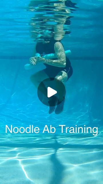 Aqua Exercises Water Workout, Aqua Exercises, Water Core, Swim Exercise, Water Aerobics Workout, Pool Workouts, Swimming Pool Exercises, Water Workouts, Pool Exercises