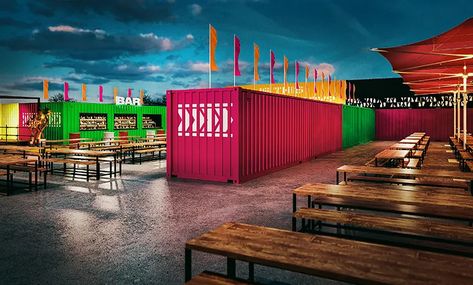 Brand new outdoor food court planned for Cardiff Bay - It's On Cardiff Outdoor Food Court Design Concept, Commercial Outdoor Seating, Food Court Design Outdoor, Outdoor Food Court, Food Court Design, Restaurant Plan, Cardiff Bay, Outdoor Restaurant Design, Food Van