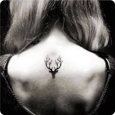 Fallow Deer Tattoo, Kami Tattoo, Brothers Tattoo, Tattoo Sonne, Stag Tattoo, Palm Tattoos, Stylish Tattoo, Deer Tattoo, Muster Tattoos