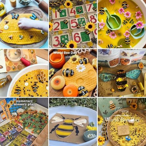 Bee Activities, Playbased Learning, Yellow Door, Yellow Doors, Early Math, Outdoor Learning, Numeracy, Bugs And Insects, Teaching Classroom