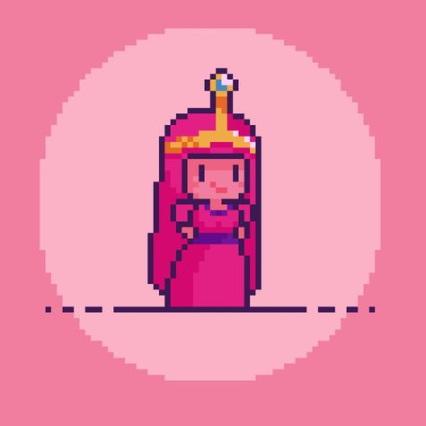 Princess Bubblegum Pixel Art, Princess Bubblegum Aesthetic, Pictures Of Princesses, Pink Bubblegum, Cute Tiny Tattoos, Pink Phone, Timeline Design, Phone Theme, Princess Bubblegum