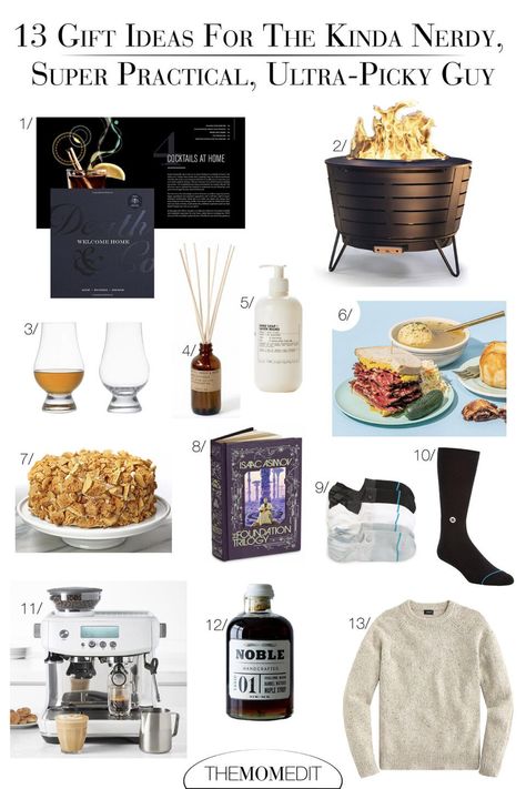 Gift Ideas For The Kinda Nerdy, Super Practical, Ultra-Picky Man - The Mom Edit Breville Barista Pro, Domestic Trips, Matzah Ball, Foodie Outfit, Cocktail Recipe Book, Crunch Cake, Nerdy Gifts, Nerd Gifts, Wild Harvest