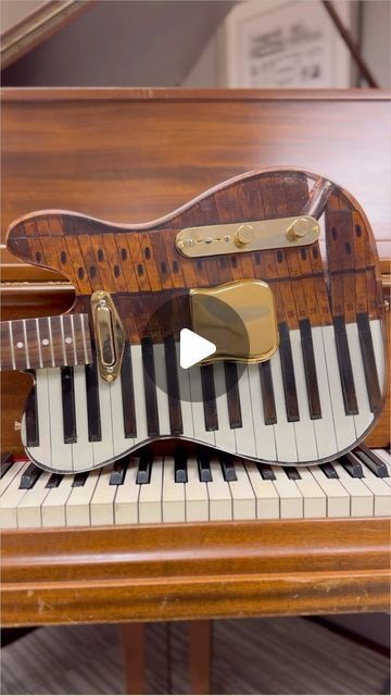 Gepettos Guild on Instagram: "The Pianocaster! A guitar with 100 year old piano keys sealed in resin. Real ivory on the white keys. African Blackwood on the black keys. A century ago they didn’t use plastic like they do now. Technically this is the oldest electric guitar in existence. The process of making these piano guitars is a long one. But I’m excited to experiment with different shapes and styles. Order one in the shape of your choosing. #tele#customguitar #telecastercustom #telecasterguitar #telecaster #telecasters #telecastersofinstragram #teletuesday #pianoguitar #telecastercustomshop #pianokeys #pianokeyboard #ivory #antiqueguitar #customguitars #customguitar #artguitar #guitarart #guitarsarebetter #epoxyguitar #resinart #luthier #resinguitar #epoxyart #resinandwood #resinca Piano Key Art, Resin Guitar, Piano And Guitar, Piano Crafts, Old Piano, Telecaster Custom, Guitar Diy, Old Pianos, Black Keys