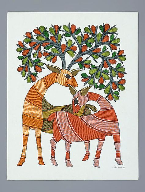 Rhythm Art, Gond Art, Gond Painting, Kids Canvas Art, Kalamkari Painting, Indian Painting, Madhubani Art, Origami Animals, Indian Folk Art