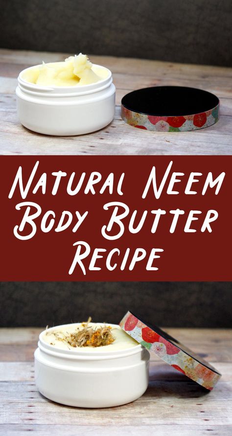 This neem oil body butter recipe is crafted with arnica infused coconut oil & neem oil to ease pain, minimize the appearance of scarring & promote healing. Diy Neem Oil, Infused Coconut Oil, Body Butter Recipe, Natural Body Butter, 100 Calorie, Body Butters Recipe, Skincare Natural, Cold Sores Remedies, Natural Cold Remedies