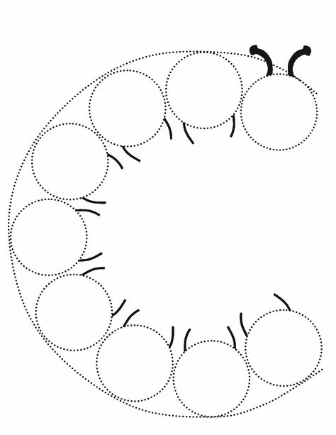 RocStakeHA: Caterpillar template Caterpillar Template, Caterpillar Preschool, Learning Colors Activities, Hungry Caterpillar Craft, Caterpillar Craft, Alphabet Crafts Preschool, Rainbow Canvas, Butterfly Kids, Animal Templates