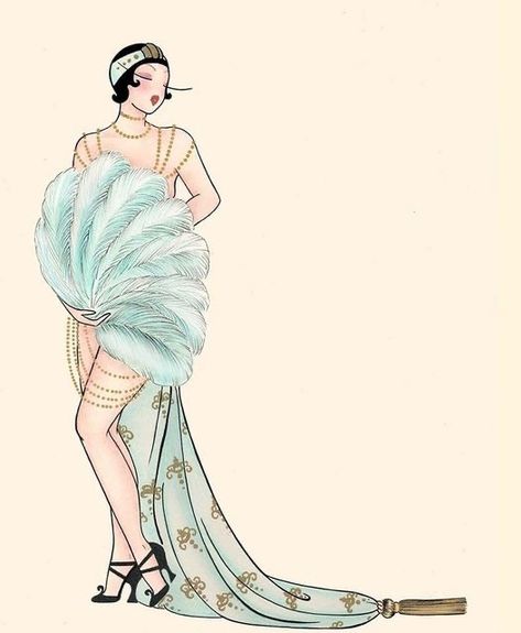 Vintage Burlesque, Burlesque Costume, Original Pastel, Pastel Drawing, Ink Illustrations, Art Deco Interior, Giclée Print, Original Drawing, Art Original