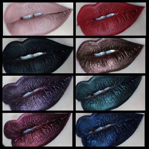 7,882 Likes, 195 Comments - 🌘 Black Moon Cosmetics™ 🌒 (@blackmooncosmetics) on Instagram: “We are now LIVE! Shop now on {www.blackmooncosmetics.com} {swatches by @little_munster_13 }” Moon Cosmetics, Black Moon Cosmetics, Live Shop, Makeup Artistry, Beautiful Eye, Black Moon, Kesha, Lip Service, Witchy Woman