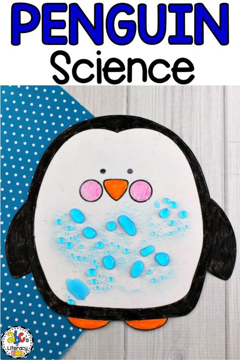 Artic Habitat, Animal Science Experiments, Library Songs, Penguin Science, January Planning, Penguin Preschool, Science Project For Kids, Scientific Process, Classroom Whiteboard