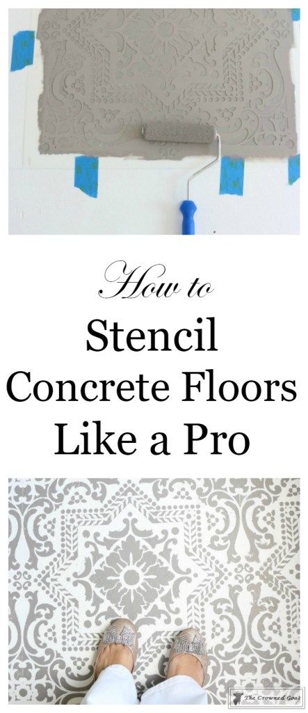 Stenciled Concrete Floor, Diy Concrete Patio, Apartment Patio Furniture, Concrete Stain Patio, Paint Concrete Patio, Stencil Concrete, Concrete Patios, Porch Remodel, Farmhouse Patio