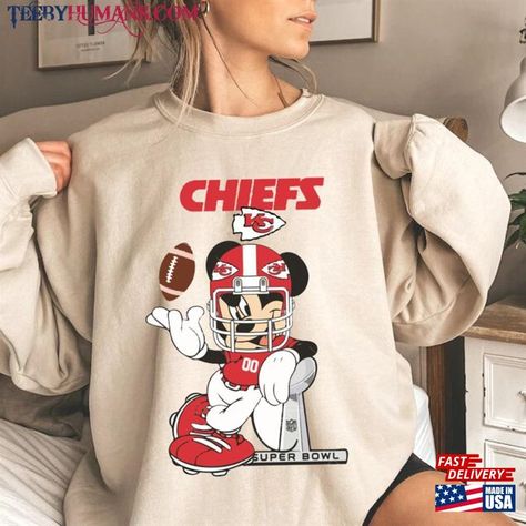 Vintage Kansas City Chiefs Mickey Shirt Nfl Hoodie Classic Check more at https://teebyhumans.com/product/vintage-kansas-city-chiefs-mickey-shirt-nfl-hoodie-classic/ Kansas City Chiefs Hoodie, Chiefs Hoodie, Vintage Kansas City, Mickey Shirt, Kc Chiefs, My Team, Tampa Bay Buccaneers, Kansas City Chiefs, Tampa Bay