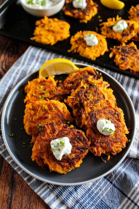 Butternut Squash Fritters | Frugal Nutrition Leftover Butternut Squash, Squash Flour, Butternut Squash Fritters, Fritters Recipes, Squash Patties, Savory Butternut Squash, Honeynut Squash, Squash Fritters, Squash Varieties