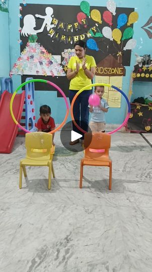 43K views · 381 reactions | Throw the ball 🏀🏀 in to the ring | KidsZone Gajraula | KidsZone Gajraula · Original audio Throwing Balls Activities, Random Activities, Room Activities, Music And Movement, Music Room, Baby Games, Audio, Ring, Music