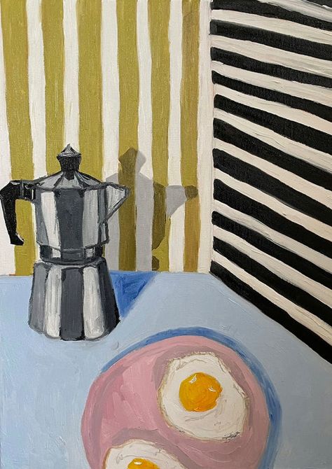 Libby Haines, Soyut Sanat Tabloları, Arte Inspo, Painting Art Projects, Limited Edition Prints, Oil Pastel, Coffee Pot, Painting Inspiration, Glasgow