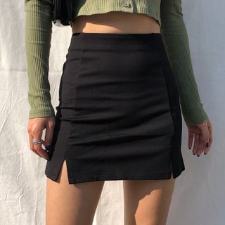 Serendipitous - Mini Pencil Skirt Elastic Skirt, Mini Pencil Skirt, Skirts Women, Mini Robes, Elegant Skirt, Skirt Midi, Create Outfits, Spring Summer Dress, Black Mini Skirt