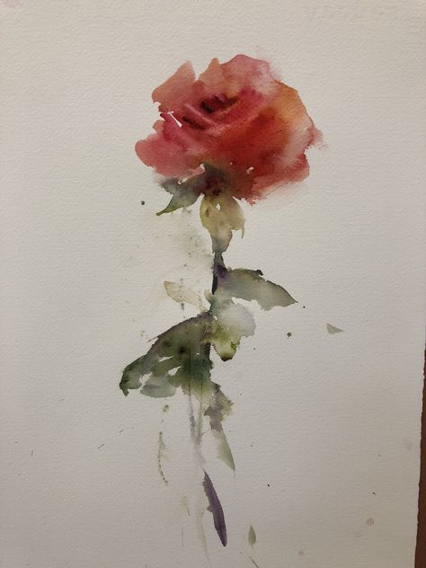 Flowers Marker Drawing, Watercolour Painting Aesthetic, Flowers Drawing Watercolor, Flower Painting Watercolor, Loose Watercolor Flowers, Arte Aesthetic, Piskel Art, Roses Art, Roses Watercolor