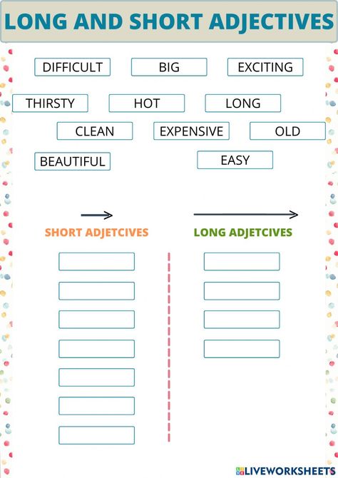 Worksheet Of Adjectives, Adjective Worksheet For Class 2, Grade 2 Adjectives Worksheet, Long Adjectives, As Adjective As Worksheet, Possesive Adjective 's Worksheet, Regular And Irregular Verbs, Adjective Worksheet, Simple Past Tense