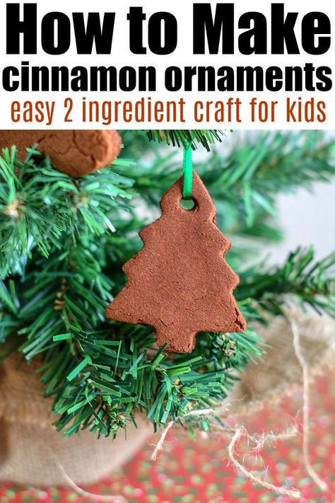 Cinnamon Ornament Recipe, Applesauce Ornaments, Cinnamon Applesauce Ornaments, Ornament Recipe, Toddler Ornaments, Cinnamon Applesauce, Diy Snowman Ornaments, Kids Ornament, Cinnamon Ornaments