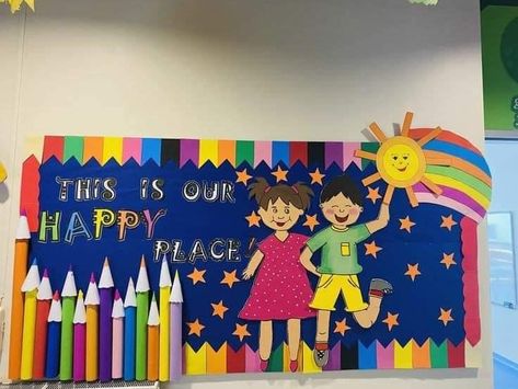 Soft Board Decoration For School, Teachers Day Board Decoration Ideas, Notice Board Decoration Ideas, Notice Board Decoration, Wall Decor Classroom, Soft Board Decoration, School Wall Decoration, School Classroom Decor, Soft Board